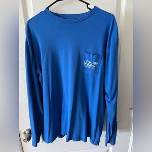 Blue Vineyard Vine long sleeve t shirt